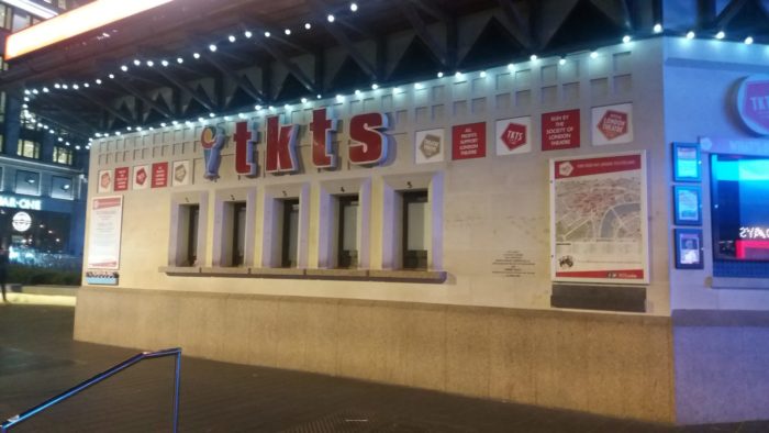 TKTS booth in Leicester Square