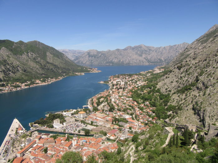 Beautiful Kotor from the City Walls