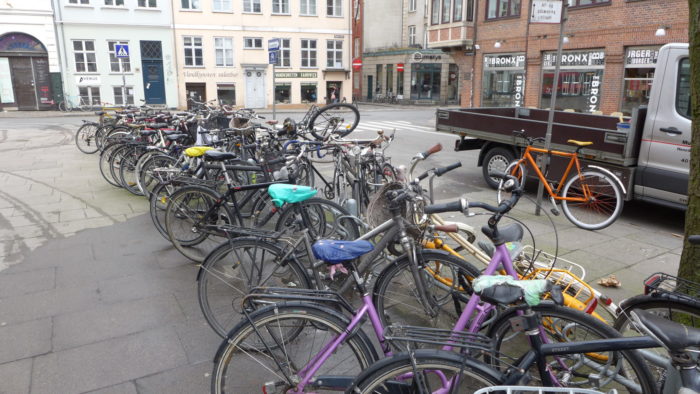 bicycles in Copenhagen