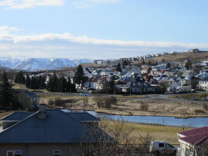 The lovely town of Hafnarfjordur