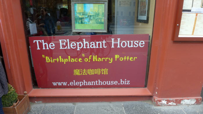 Elephant House - The "Birthplace" of Harry Potter