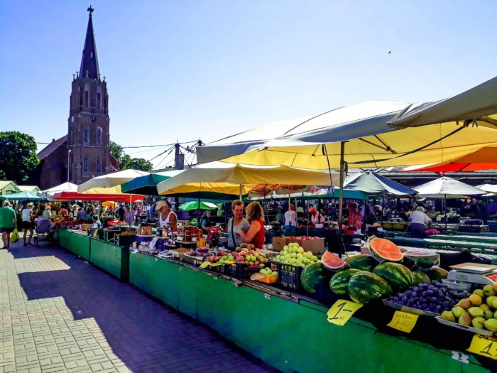 Liepaja's main market