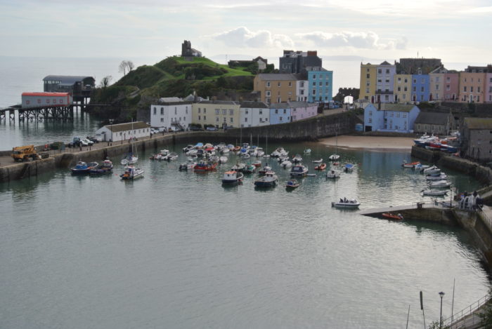 The charming seaside village of Tenby