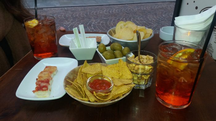 Aperitivo from Caffetteria Giusti