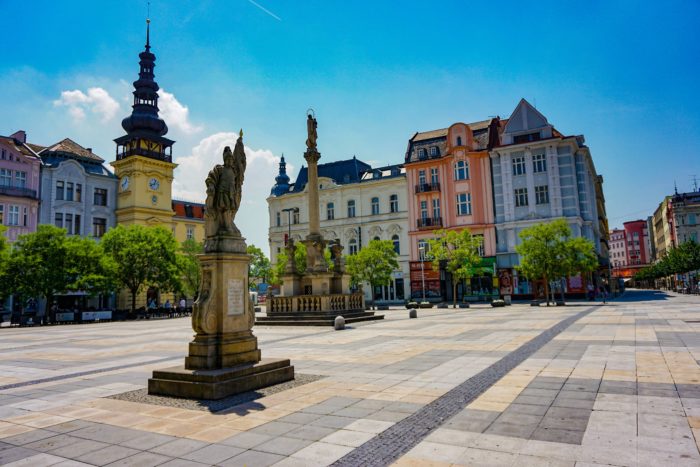 Ostrava's main square