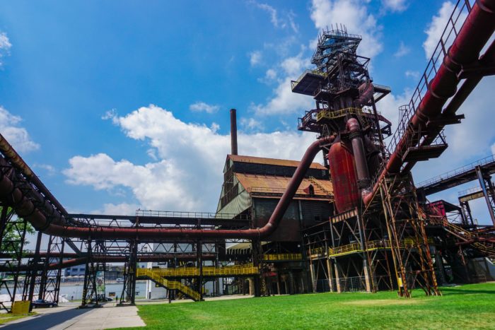 The imposing Dolni Vitkovice