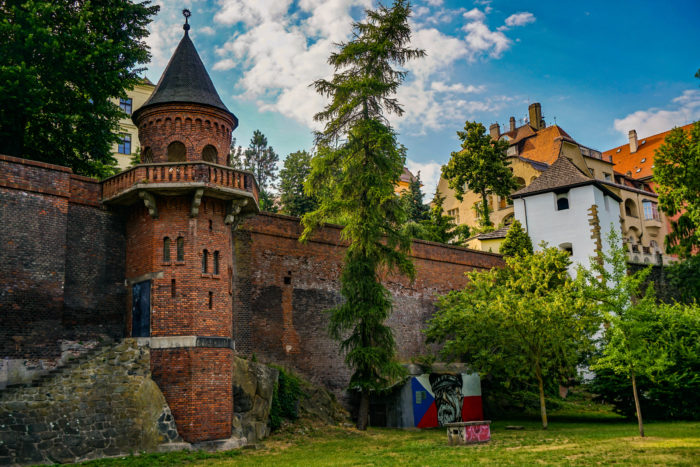 City Walls in Bezruc Park
