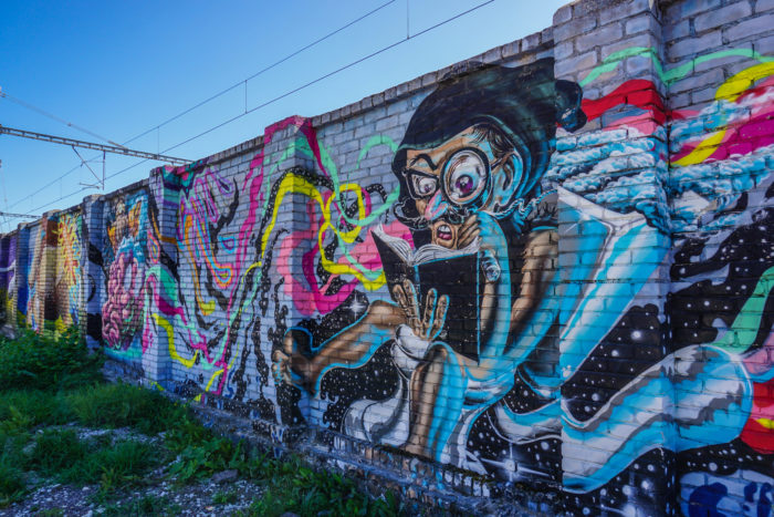 Street art in Telliskivi