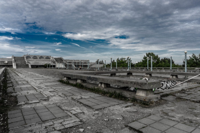 Linnahall Concert Hall in Tallinn