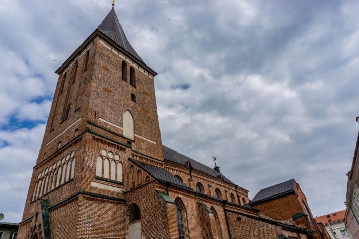 The bell tower of St. John's Church in Tartu