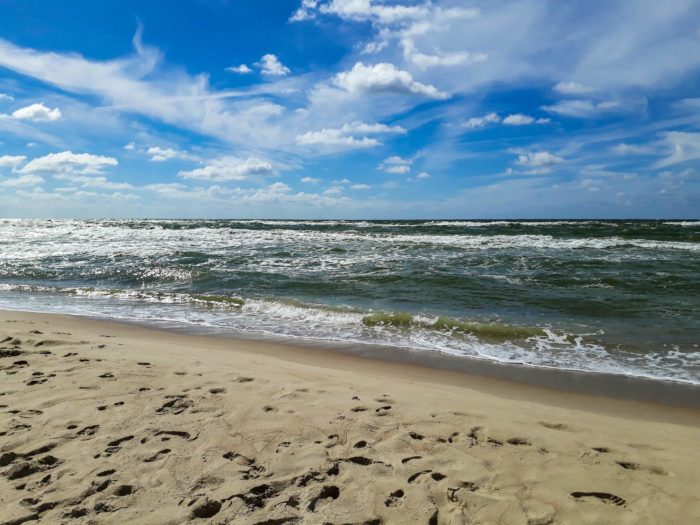 Beautiful Baltic beaches near Klaipeda