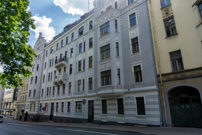 Art nouveau architecture in Central Riga