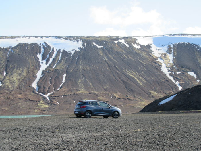 Car in Iceland