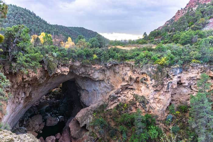 The Tonto Natural Bridge