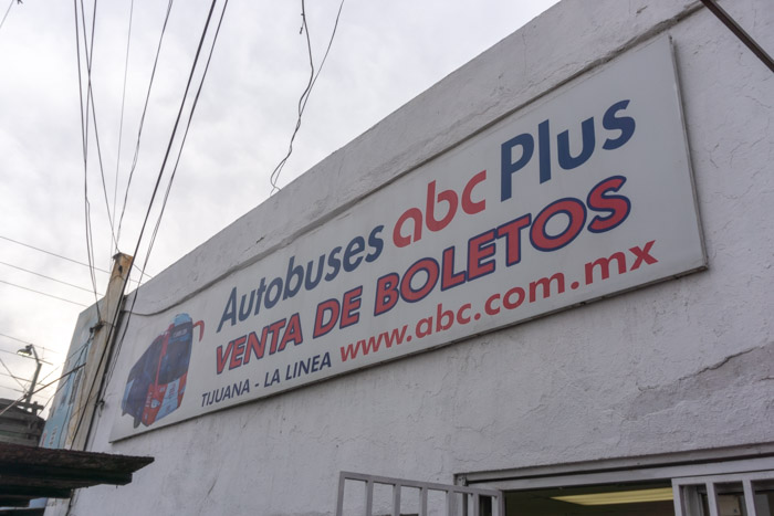 ABC Bus Station in Ensenada