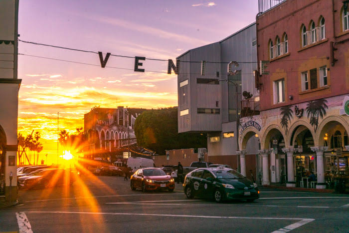 Vibrant Venice Beach in Los Angeles