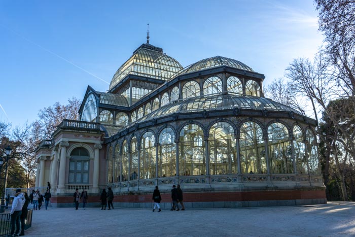 The Crystal Palace in El Retiro Park