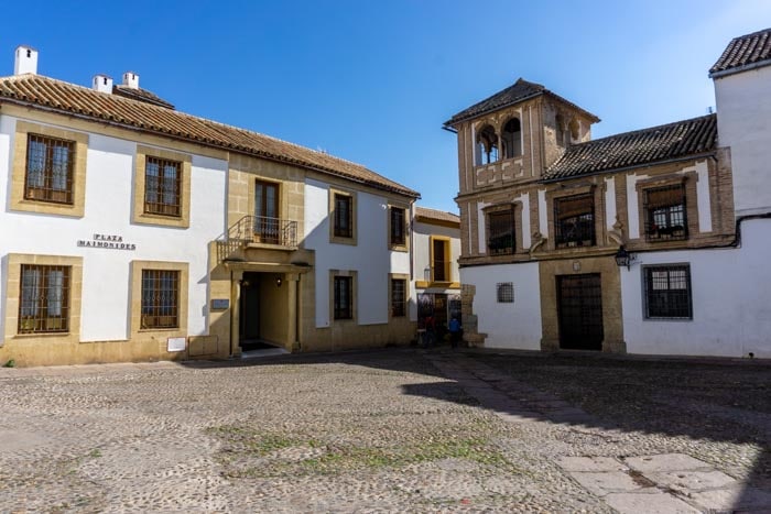 Plaza in the Jewish Quarter in Cordoba