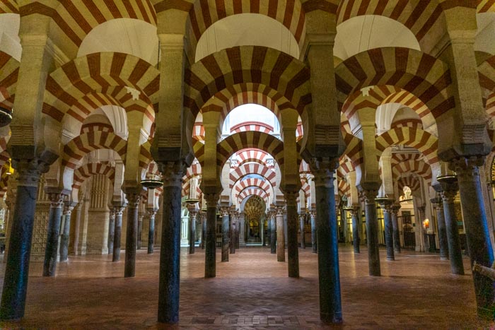 Iconic arches of the Mezquita-Cathedral
