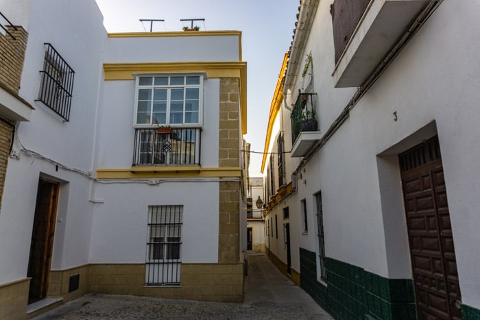 Charming streets of Jerez