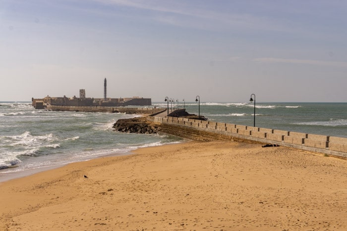 Lovely beach in Cadiz