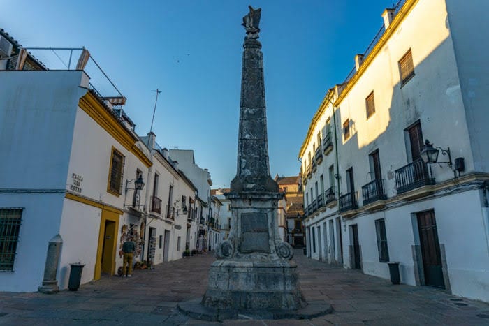 SA square in Córdoba, Spain