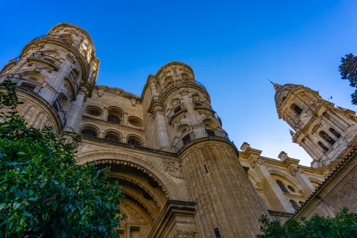 The Málaga Cathedral is an iconic sight in the city
