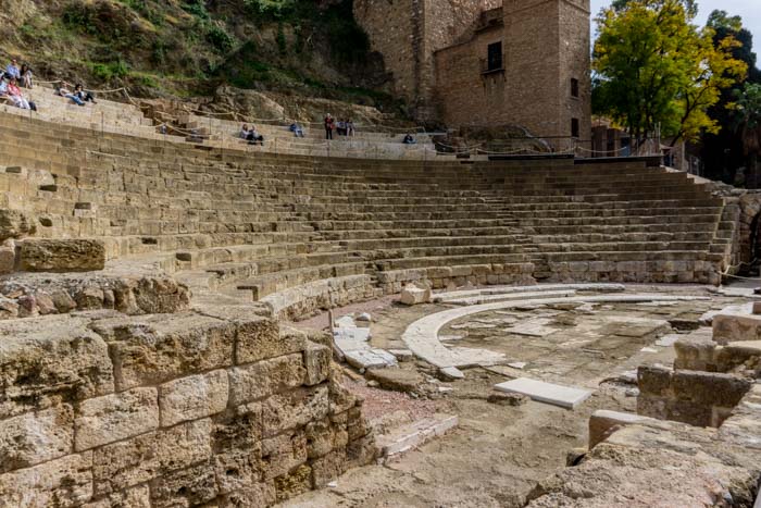 The Roman Theatre in Malaga