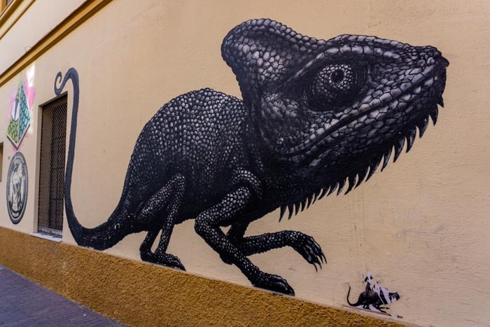 street art in the Soho neighbourhood of Málaga