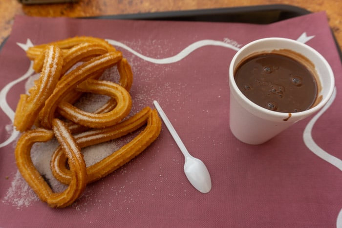 Delicious churros from Churrería Tofi

