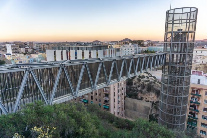 Panaromic Lift to Castillo de la Concepción
