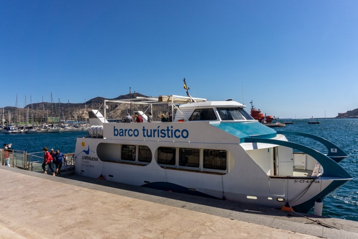 The Tourist Boat in Cartagena