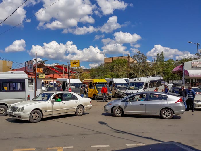 Didube Bus Station in Tbilisi