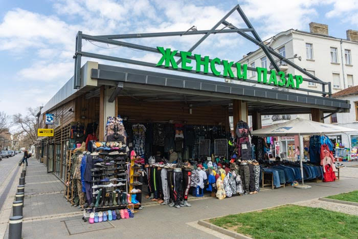 The Ladies Market in Sofia