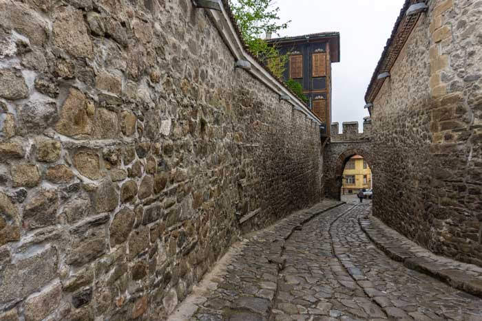 The charming Old Town of Plovdiv