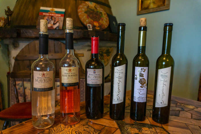 Wine tasting at Villa Vinifera in Brestovitsa