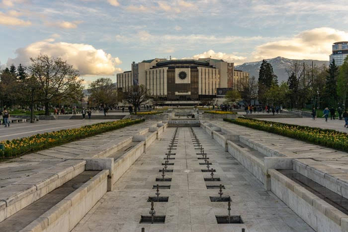 The National Palace of Culture in Sofia, Bulgaria