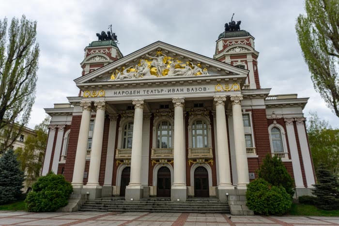 The beautiful Ivan Vazov Theatre