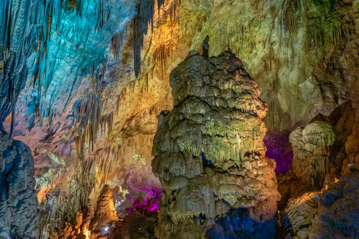 The incredible interior of the Prometheus Cave