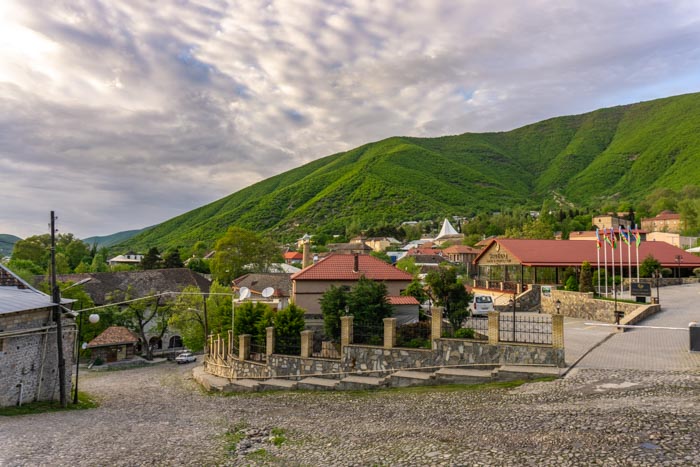 The lovely town of Sheki