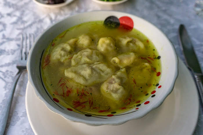 Dushbara Soup in Azerbaijan