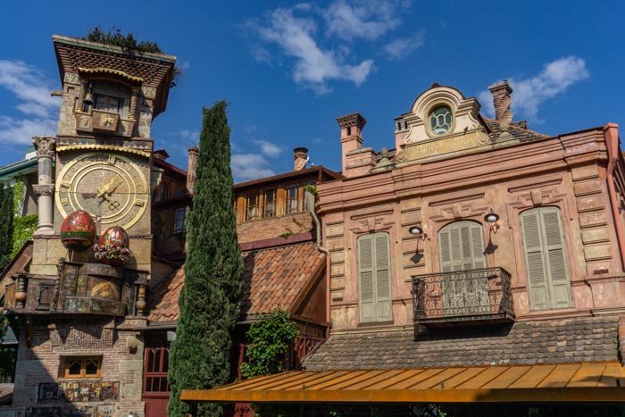 The quirky puppet theatre is very photogenic