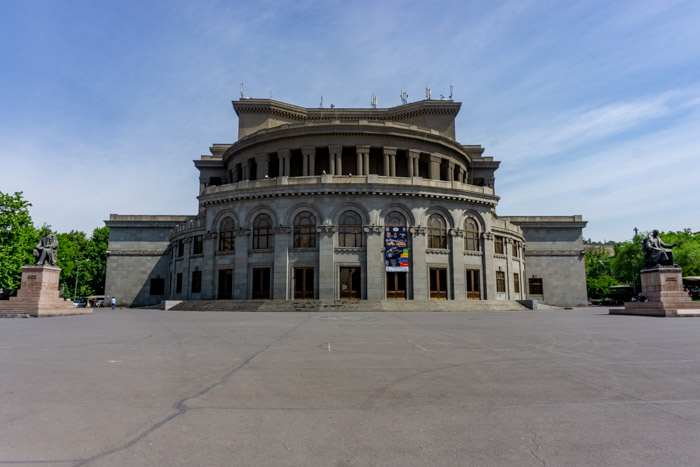 The Yerevan Opera building