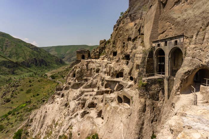 The cave city of Vardzia, Georgia