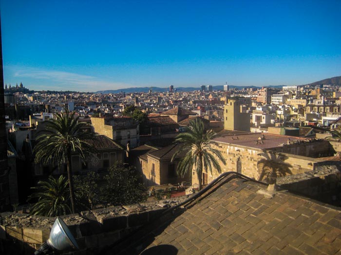barcelona skyline