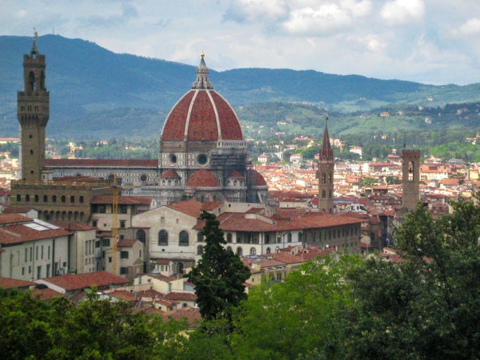 The beautiful city of Florence