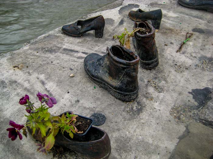 The shoes on the Danube, a moving memorial to the Jews who were murdered during Hungary's Nazi occupation