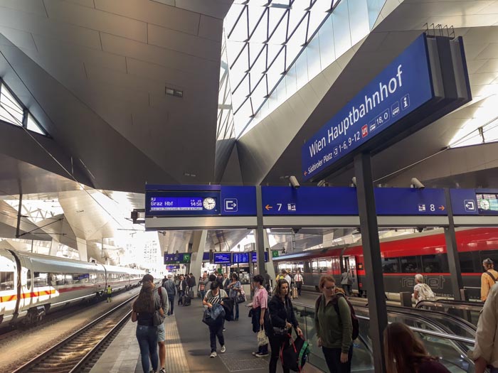 Vienna Train Station