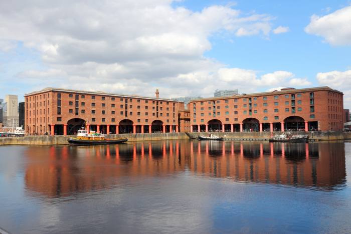 Albert Docks in Liverpool