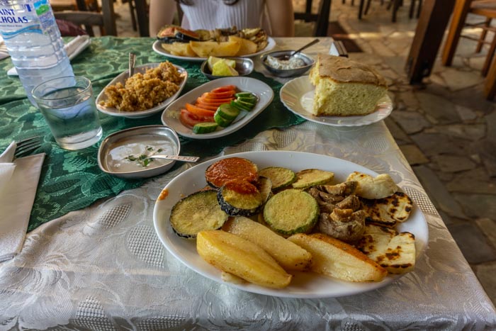 Delicious lunch at Maria's Restaurant